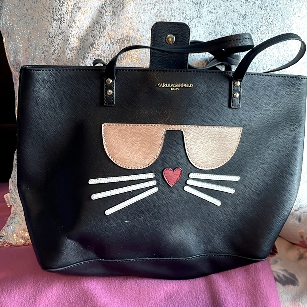 Like new Karl Lagerfeld tote bag